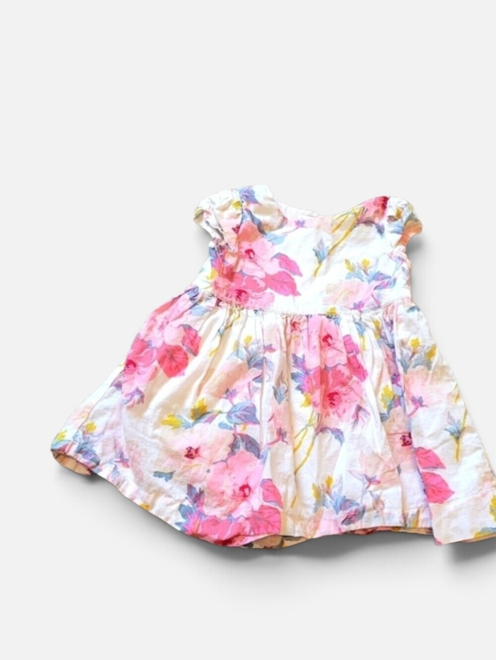 Gap Baby Floral Colorful Dress Size 12-18 Months